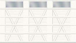 Configuration X, Cœur 4 lattes - 3 volets