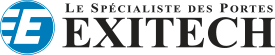 Logo Le spécialiste des portes Exitech Inc.